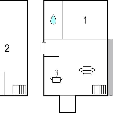 公寓 Two-bedroom In Cervar Porat 波雷奇