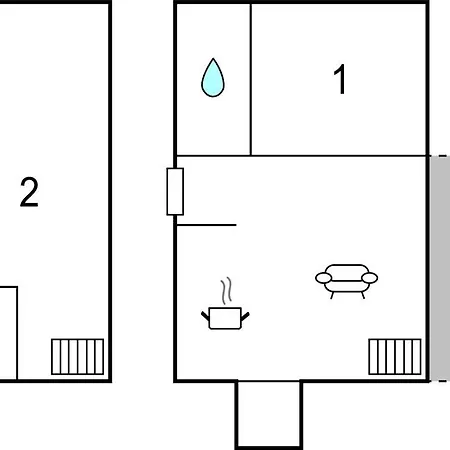 アパート Two-bedroom In Cervar Porat *